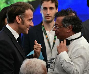 Gustavo Petro y Macron buscan alianza por la paz en Medio Oriente.