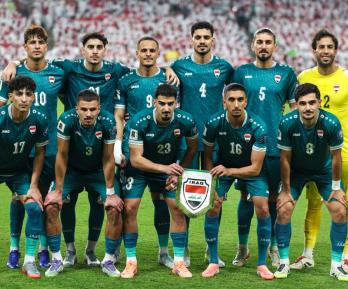 Irak sobre repechaje mundial. / Foto: AFP.