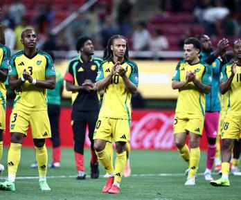Jamaica en el repechaje internacional. / Foto: AFP.