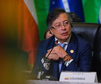 No se puede acusar a Irán sin acusar el genocidio en Gaza: Petro.