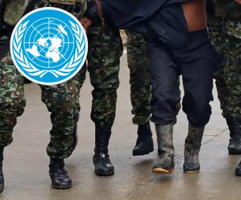 ONU sobre colombianos en conflictos extranjeros. / Fotos: ONU y AFP.