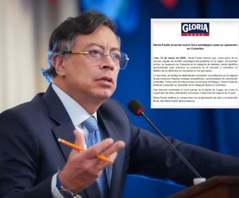 Petro sobre salida de Grupo Gloria y sector lechero. / Fotos: Presidencia y Grupo Gloria.