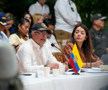 Petro sobre consulta previa de la Línea Negra. / Foto: Presidencia.