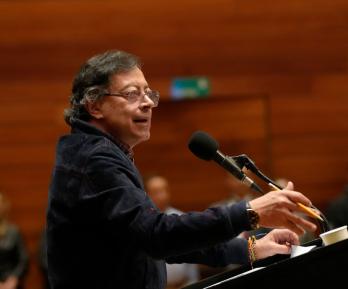 Petro sobre economía colombiana.  / Foto: Presidencia.