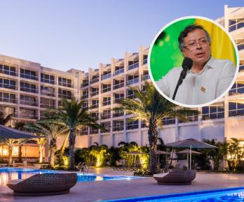 Presidente Petro sobre empleos en alojamientos. / Fotos: ProColombia y Presidencia.