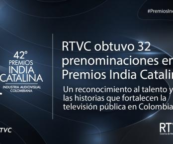 Prenominados Premios India Catalina. / Foto: RTVC.