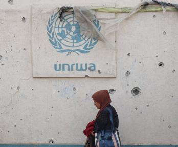 Asesinatos a miembros de la UNRWA en Gaza. / Foto: AFP.