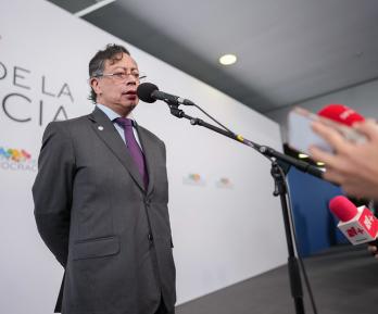 "La realidad es contundente Colombia no es de los países más endeudados de América Latina" presidente Gustavo Petro sobre el FMI