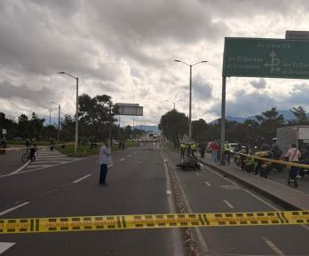 accidente de tránsito en la carrera 50