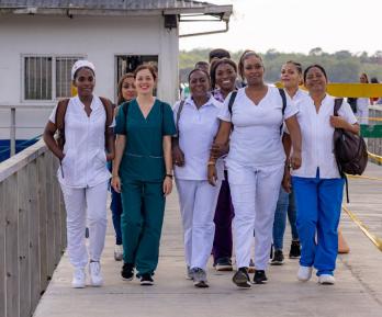 Atención de hospital Benkos Biohó. / Foto: MinSalud.