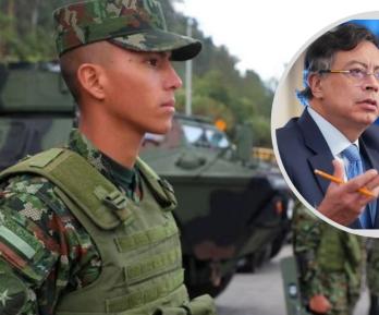 Presidente Petro firma decreto de aumento histórico para soldados y patrulleros, con alzas de hasta el 23% anual