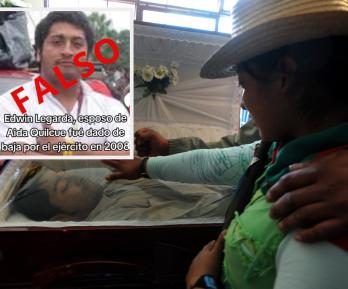 Edwin Legarda, esposo de Aida Quilcué. / Foto: AFP y Redes sociales.