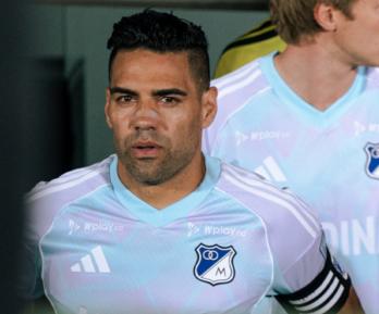 Falcao García con Millonarios. / Foto: Millonarios.