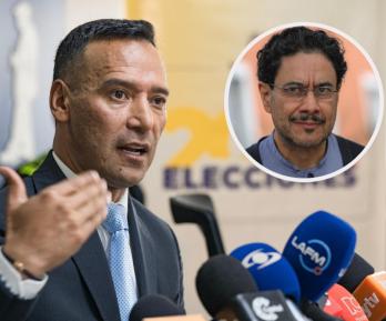 MinDefensa sobre Iván Cepeda. / Fotos: AFP.