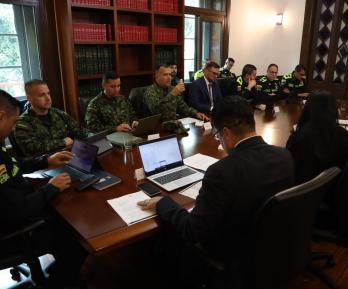 Gobierno refuerza seguridad para candidatos presidenciales