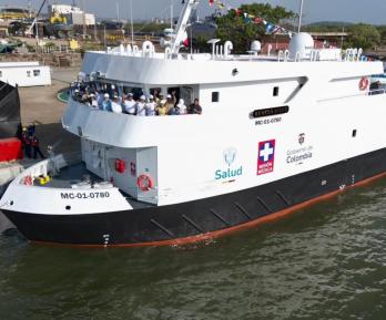 Hospital fluvial. / Foto: MinSalud.