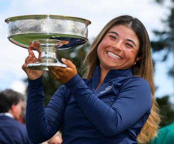 María José Marín hace historia en EE. UU, siendo la primera latina en ganar el torneo aficionado femenino de golf