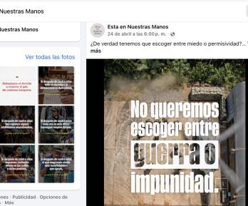 Página de Facebook vinculada al Proyecto Júpiter operó anuncios