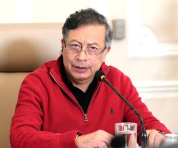 Petro sobre alias Calarcá. / Foto: Presidencia.