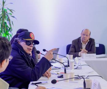 Presidente Petro afirmó que la tasa de interés, impuesta por el Banco de la República, afectó comercio con Ecuador