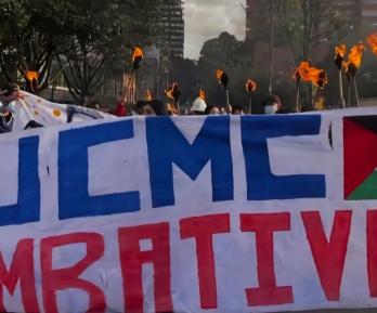 Represion protestas Unicolmayor