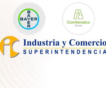 SIC sobre multas por aumento de precios. / Fotos: SIC y logos de Bayer y Comfenalco.