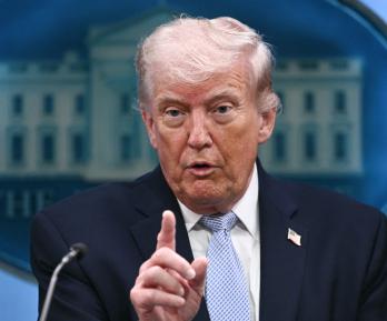 Trump amenaza a Irán. / Foto: AFP.