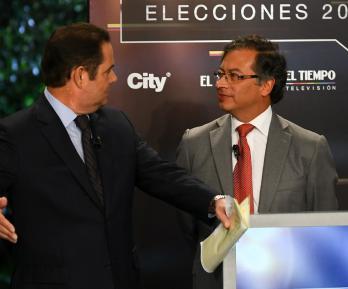 El Pdte. Petro y dirigentes despiden a Germán Vargas Lleras