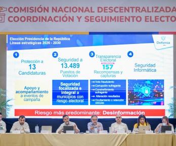 Elecciones presidenciales: despliegan 400 mil efectivos