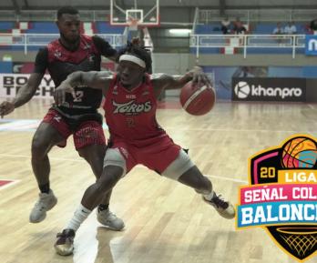 Liga Señal Colombia de Baloncesto. / Foto: RTVC.