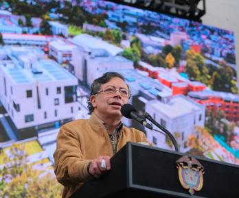 Pdte. Petro entregó edificio de Artes de la Universidad Nacional