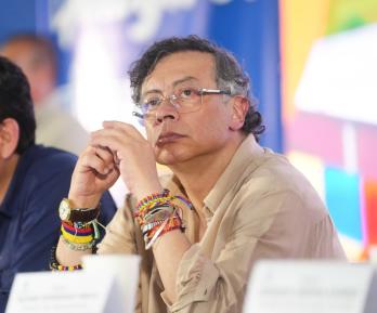 Petro señala a Ecuador de sabotear el proceso de paz. / Foto: Presidencia.