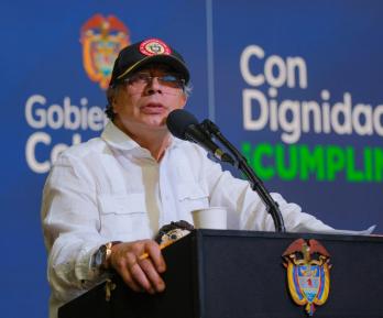 Petro sobre devolución de impuestos a generadoras de energía. / Foto: Presidencia.