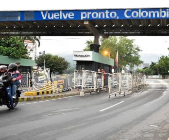 Puente internacional Francisco de Paula Santander. / Foto: AFP.