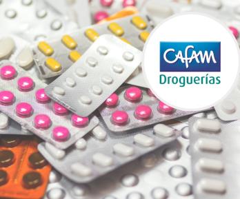 Medidas contra Cafam por acaparamiento de medicamentos. / Fotos: Pixabay y Droguerías Cafam.
