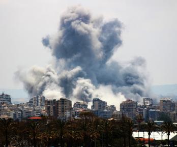 Ataques de Israel a El Líbano. / Foto: AFP.