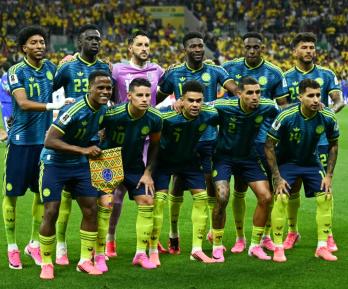 Selección Colombia en el Mundial. / Foto: AFP.