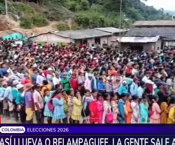Elecciones presidenciales: masiva movilización en zonas rurales