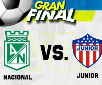 Final Nacional vs. Junior. 