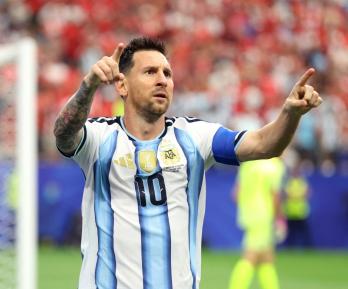 Lionel Messi en el mundial. / Foto: AFP.