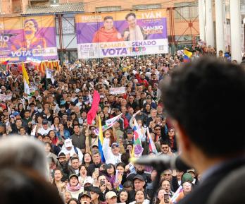 "El Pacto Histórico se consolida como la principal fuerza política del país": Iván Cepeda Castro