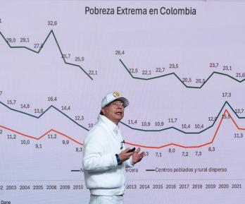 Petro a de la Espriella: "Recibirá un país con menos pobres"