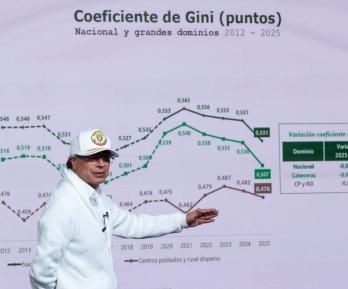 Presidente Petro sobre desigualdad. / Foto: Presidencia.