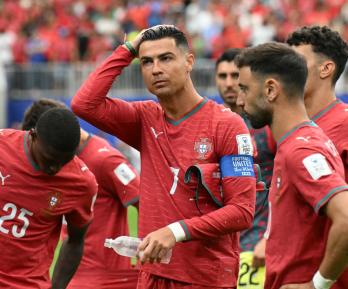 Cristiano Ronaldo. / Foto: AFP.