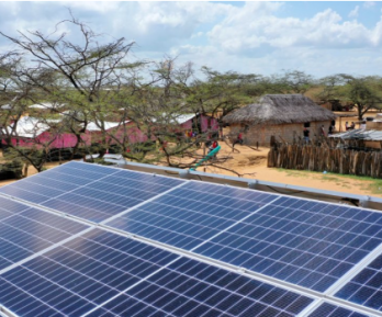 parque solar instalado en La Guajira