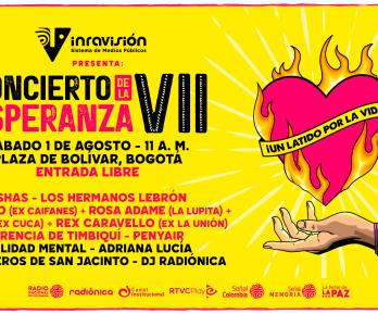 Todo lo que debes saber para asistir al Concierto de la Esperanza VII en Bogotá