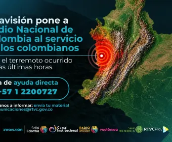 El Sistema de Medios Públicos pone al servicio ciudadano las frecuencias de la Radio Nacional para apoyar a los afectados por el terremoto