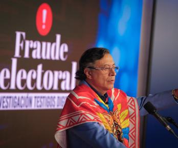 Presidente Gustavo Petro expone pruebas de presunto fraude electoral en las elecciones presidenciales de 2026