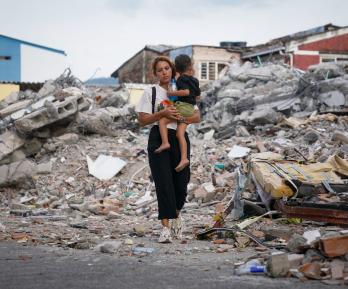 Día Mundial de la Fotografía: las imágenes que deja el terremoto en Colombia