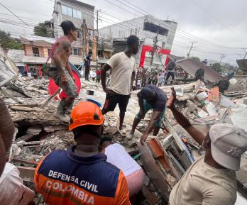 Colombia supera las 273 muertes tras el sismo y mantiene la búsqueda de desaparecidos